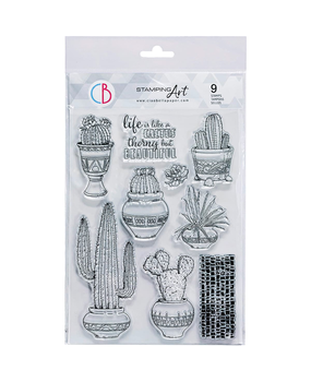Ciao Bella Papercrafting Life is like a Cactus A5 Clear Stamps (PS8036) Ciao Bella Papercrafting Life is like a Cactus A5 Clear Stamps (PS8036)