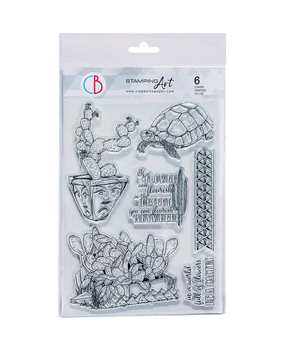 Ciao Bella Papercrafting Garden in the Desert A5 Clear Stamps (PS8038) Ciao Bella Papercrafting Garden in the Desert A5 Clear Stamps (PS8038)