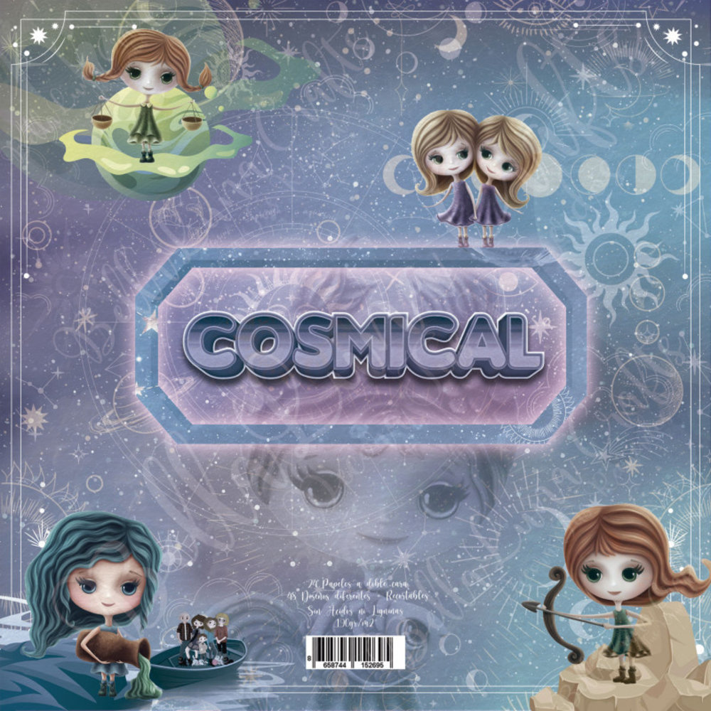 Bella Luna Crafts Cosmical 8x8 Inch Collection Pack (BLC-0022/s) Bella Luna Crafts Cosmical 8x8 Inch Collection Pack (BLC-0022/s)