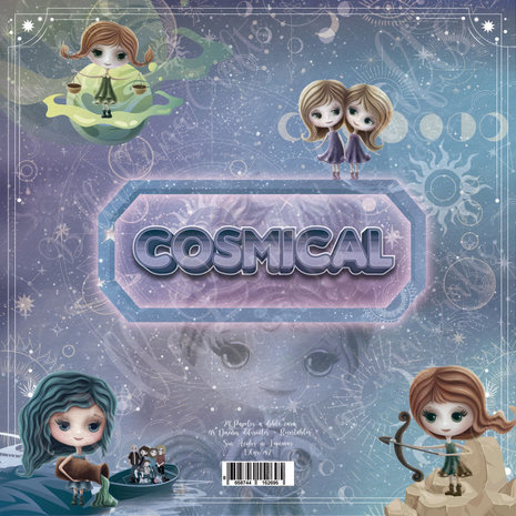 Bella Luna Crafts Cosmical 8x8 Inch Collection Pack (BLC-0022/s) Bella Luna Crafts Cosmical 8x8 Inch Collection Pack (BLC-0022/s)