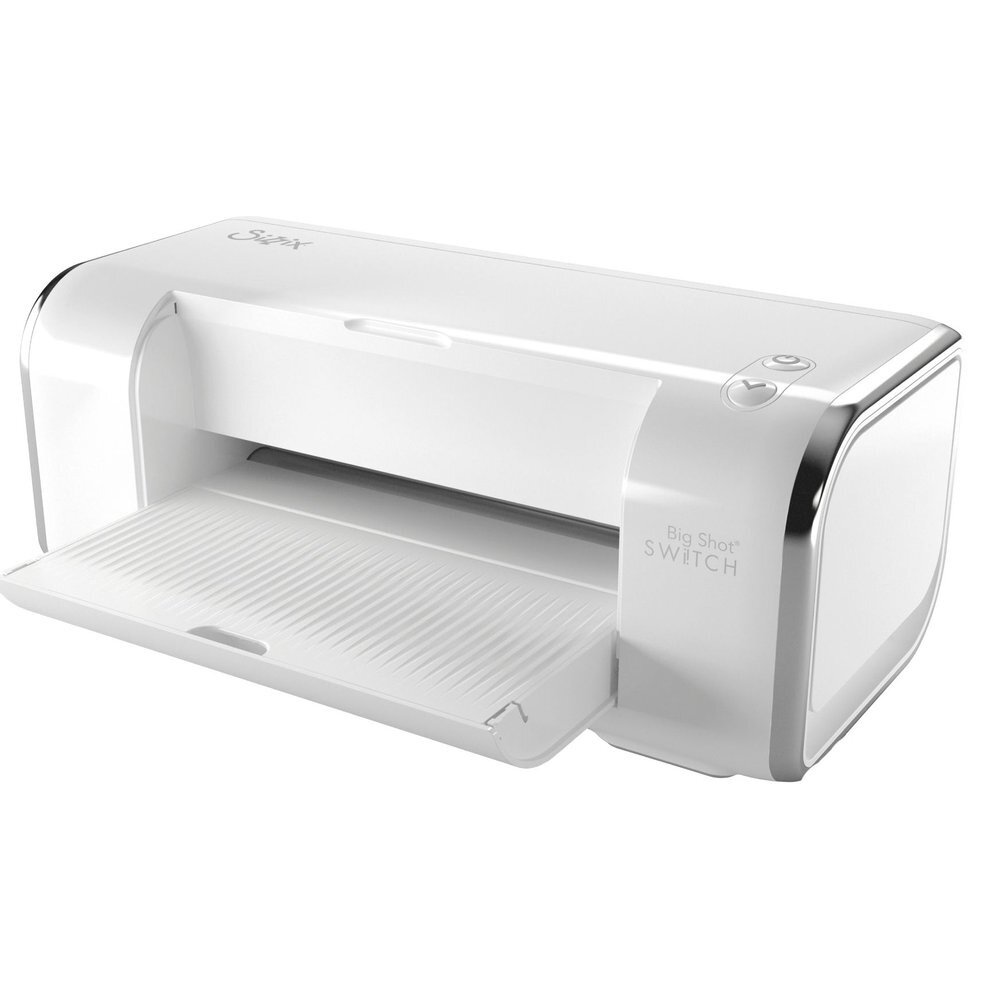 Sizzix Big Shot Switch Plus Starter Kit White (663659) + GRATIS DISNEY SNIJMAL Sizzix Big Shot Switch Plus Starter Kit White (663659) + GRATIS DISNEY SNIJMAL