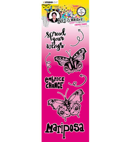 Studio Light Bold and Bright Embrace Change Clear Stamps (ABM-BB-STAMP123) Studio Light Bold and Bright Embrace Change Clear Stamps (ABM-BB-STAMP123)