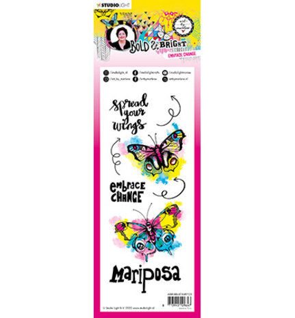 Studio Light Bold and Bright Embrace Change Clear Stamps (ABM-BB-STAMP123) Studio Light Bold and Bright Embrace Change Clear Stamps (ABM-BB-STAMP123)