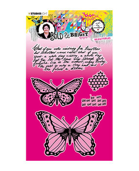 Studio Light Bold and Bright Bold Butterflies Clear Stamps (ABM-BB-STAMP126) Studio Light Bold and Bright Bold Butterflies Clear Stamps (ABM-BB-STAMP126)
