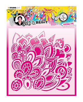 Studio Light Bold and Bright Mystical Fire Masking Stencil (ABM-BB-MASK68)