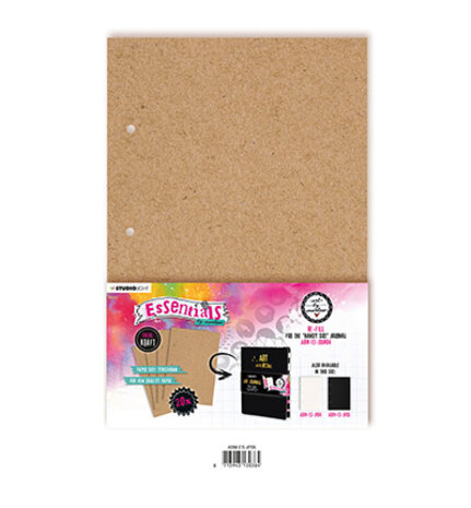 Studio Light Bold and Bright Journal Pages Kraft (170x240mm) (ABM-ES-JP06)