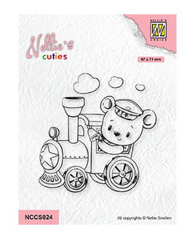 Nellie Snellen Clear Stamp Train Engineer (NCCS024) Nellie Snellen Clear Stamp Train Engineer (NCCS024)