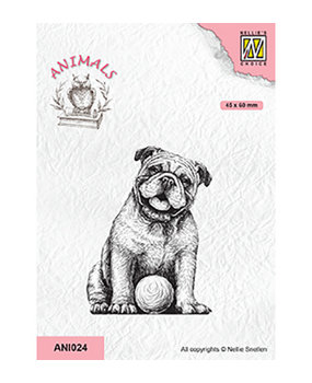 Nellie Snellen Clear Stamp Animals Dog with Ball (ANI024) Nellie Snellen Clear Stamp Animals Dog with Ball (ANI024)