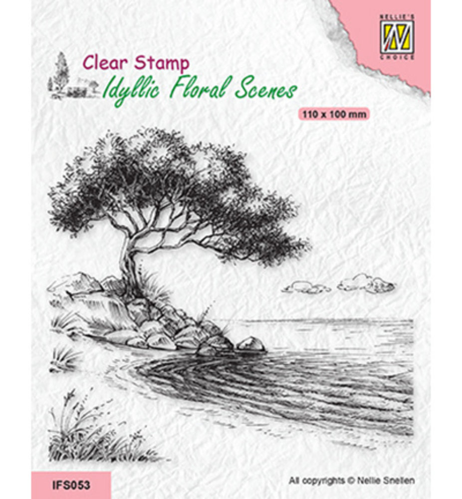 Nellie Snellen Clear Stamp Tree on Shore (IFS053) Nellie Snellen Clear Stamp Tree on Shore (IFS053)