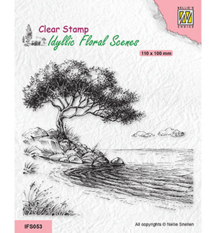 Nellie Snellen Clear Stamp Tree on Shore (IFS053) Nellie Snellen Clear Stamp Tree on Shore (IFS053)