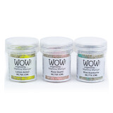 WOW! Trio's Pastel Gemstones Embossing Powder Set (WOWKT059)