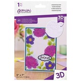 Gemini Exquisite Blooms 3D Embossing Folder (GEM-EF5-3D-EXBL)