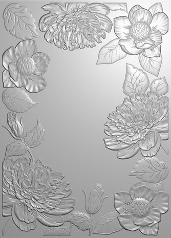 Gemini Exquisite Blooms 3D Embossing Folder (GEM-EF5-3D-EXBL) Gemini Exquisite Blooms 3D Embossing Folder (GEM-EF5-3D-EXBL)