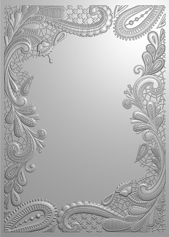 Gemini Swirling Lace 3D Embossing Folder (GEM-EF5-3D-SWLA) Gemini Swirling Lace 3D Embossing Folder (GEM-EF5-3D-SWLA)