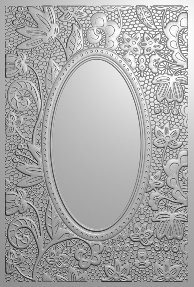 Gemini Classic Lace 3D Embossing Folder (GEM-EF4-3D-CLLA) Gemini Classic Lace 3D Embossing Folder (GEM-EF4-3D-CLLA)