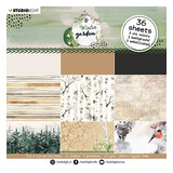 Studio Light Winter Garden Neutrals 6x6 Inch Paper Pad (SL-WG-PP25)