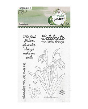 Studio Light Winter Garden Snowdrops Clear Stamp (SL-WG-STAMP158) Studio Light Winter Garden Snowdrops Clear Stamp (SL-WG-STAMP158)