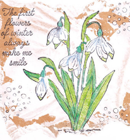 Studio Light Winter Garden Snowdrops Clear Stamp (SL-WG-STAMP158) Studio Light Winter Garden Snowdrops Clear Stamp (SL-WG-STAMP158)