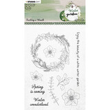 Studio Light Winter Garden Building a Wreath Clear Stamp (SL-WG-STAMP159)*