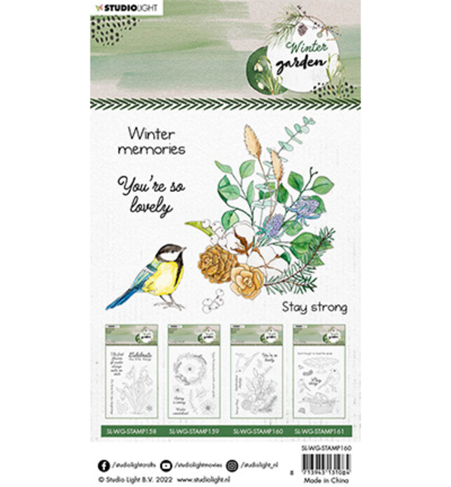 Studio Light Winter Garden Winter Branches Clear Stamp (SL-WG-STAMP160) Studio Light Winter Garden Winter Branches Clear Stamp (SL-WG-STAMP160)