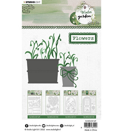 Studio Light Winter Garden Snijmal Snowdrops (SL-WG-CD149) Studio Light Winter Garden Snijmal Snowdrops (SL-WG-CD149)