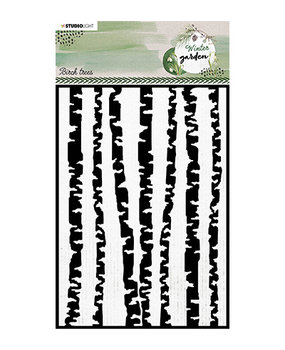 Studio Light Winter Garden Birch Trees Masking Stencil (SL-WG-MASK87)
