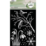 Studio Light Winter Garden Winter Elements Masking Stencil (SL-WG-MASK88)
