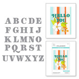 Spellbinders Snijmal Be Bold Uppercase Alphabet (S4-1161)