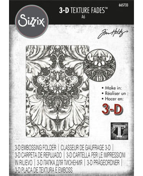 Sizzix 3D Texture Fades Damask (665733)