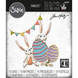 Sizzix Thinlits Die Set Bunny Games (665850)