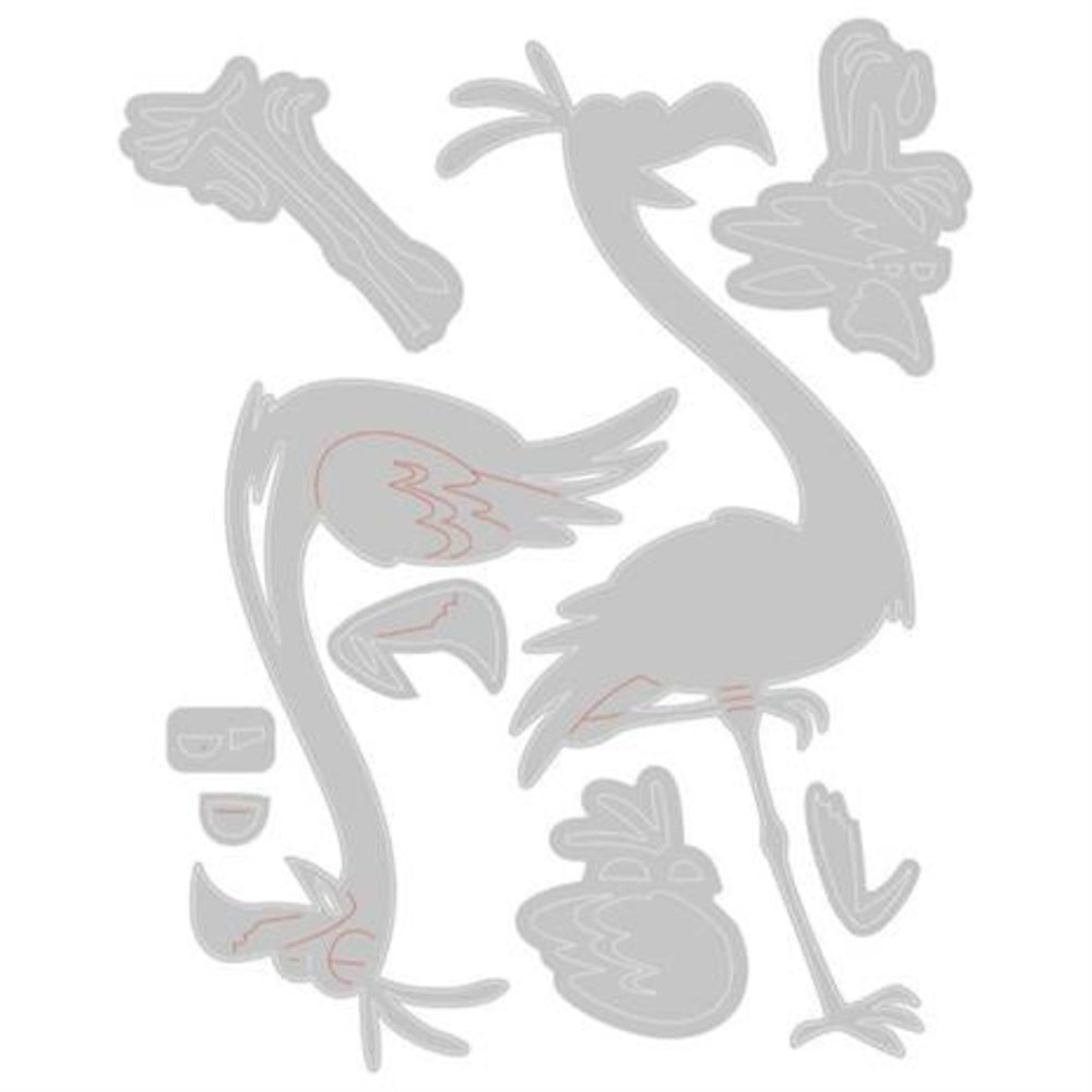 Sizzix Thinlits Die Set Gladys Colorize (665851) Sizzix Thinlits Die Set Gladys Colorize (665851)