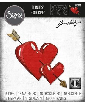 Sizzix Thinlits Die Set Lovestruck Colorize (665852)