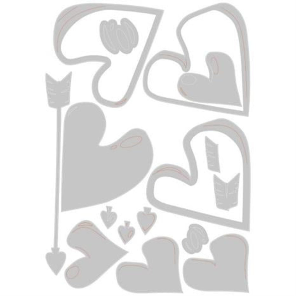 Sizzix Thinlits Die Set Lovestruck Colorize (665852) Sizzix Thinlits Die Set Lovestruck Colorize (665852)