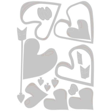 Sizzix Thinlits Die Set Lovestruck Colorize (665852) Sizzix Thinlits Die Set Lovestruck Colorize (665852)