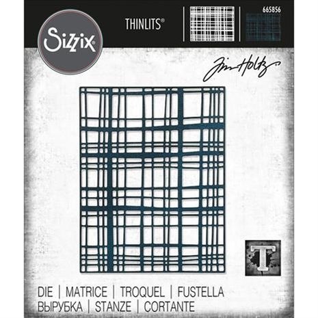 Sizzix Thinlits Die Set Simple Plaid (665856) Sizzix Thinlits Die Set Simple Plaid (665856)