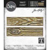 Sizzix Thinlits Die Set Woodgrain Colorize (665860)