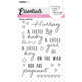 Studio Light Essentials Clear Stamps Hurray Sentiments (SL-ES-STAMP172)