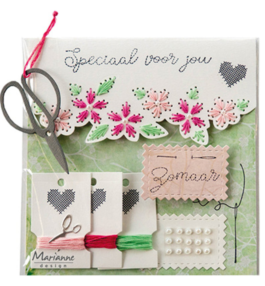 Marianne Design Craftable Stitching Daisies (CR1578) Marianne Design Craftable Stitching Daisies (CR1578)