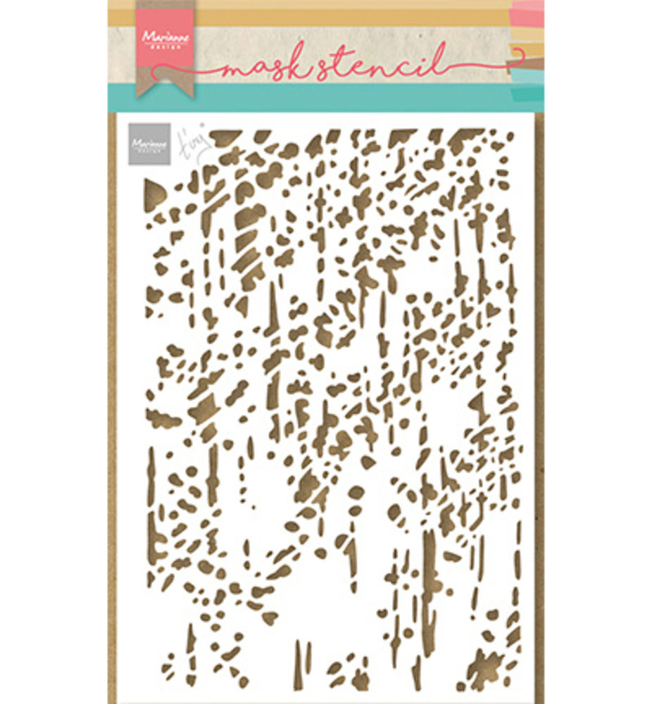Marianne Design Masking Stencil Tiny's Morning Dew (PS8117) Marianne Design Masking Stencil Tiny's Morning Dew (PS8117)