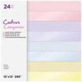 Crafter's Companion Pastels 12x12 Inch Luxury Mixed Cardstock Pad (CC-LMIX12-PAST)