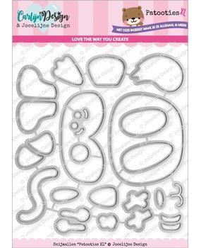 Carlijn Design Snijmal Patooties XL (CDJD-0023) Carlijn Design Snijmal Patooties XL (CDJD-0023)