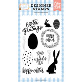 Echo Park My Favorite Easter Easter Greetings Clear Stamps (FE265044)*