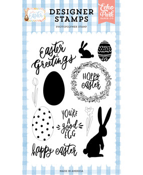 Echo Park My Favorite Easter Easter Greetings Clear Stamps (FE265044)* Echo Park My Favorite Easter Easter Greetings Clear Stamps (FE265044)*