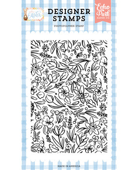 Echo Park My Favorite Easter Easter Blooms Background Clear Stamps (FE265045)* Echo Park My Favorite Easter Easter Blooms Background Clear Stamps (FE265045)*