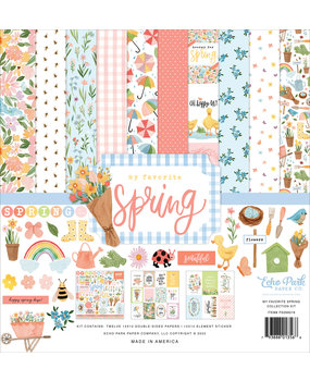 Echo Park My Favorite Spring 12x12 Inch Collection Kit (FS266016) Echo Park My Favorite Spring 12x12 Inch Collection Kit (FS266016)