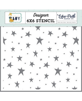 Echo Park It's A Boy Underneath The Stars Stencil (IAB278033)*