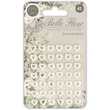 Craft Consortium Belle Fleur Enamel Hearts (CCADOT020)*