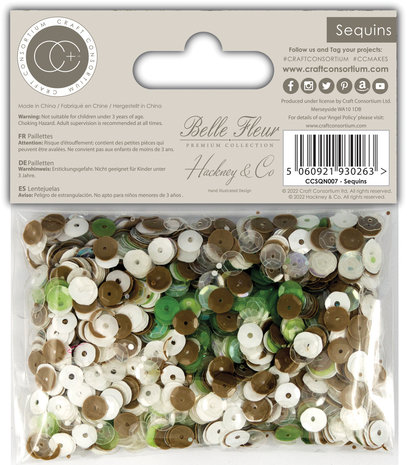 Craft Consortium Belle Fleur Sequins (CCSQN007) Craft Consortium Belle Fleur Sequins (CCSQN007)
