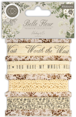 Craft Consortium Belle Fleur Lace Ribbons (CCRBN001)