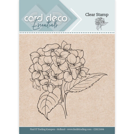 Card Deco Clear Stamp Hortensia (CDECS084) Card Deco Clear Stamp Hortensia (CDECS084)
